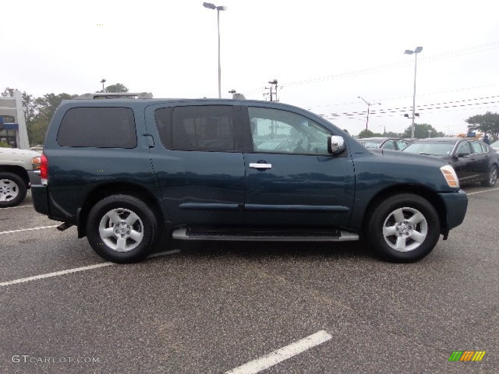 Deep Water Blue Metallic 2004 Nissan Armada SE Exterior Photo #86761335