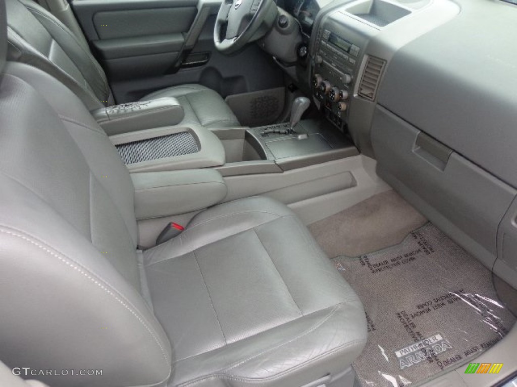 2004 Armada SE - Deep Water Blue Metallic / Graphite/Titanium photo #14