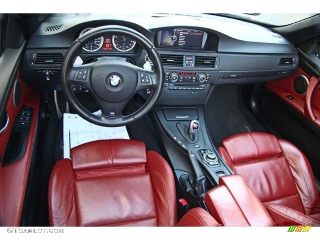 Fox Red Novillo Interior 2010 BMW M3 Convertible Photo #86761554