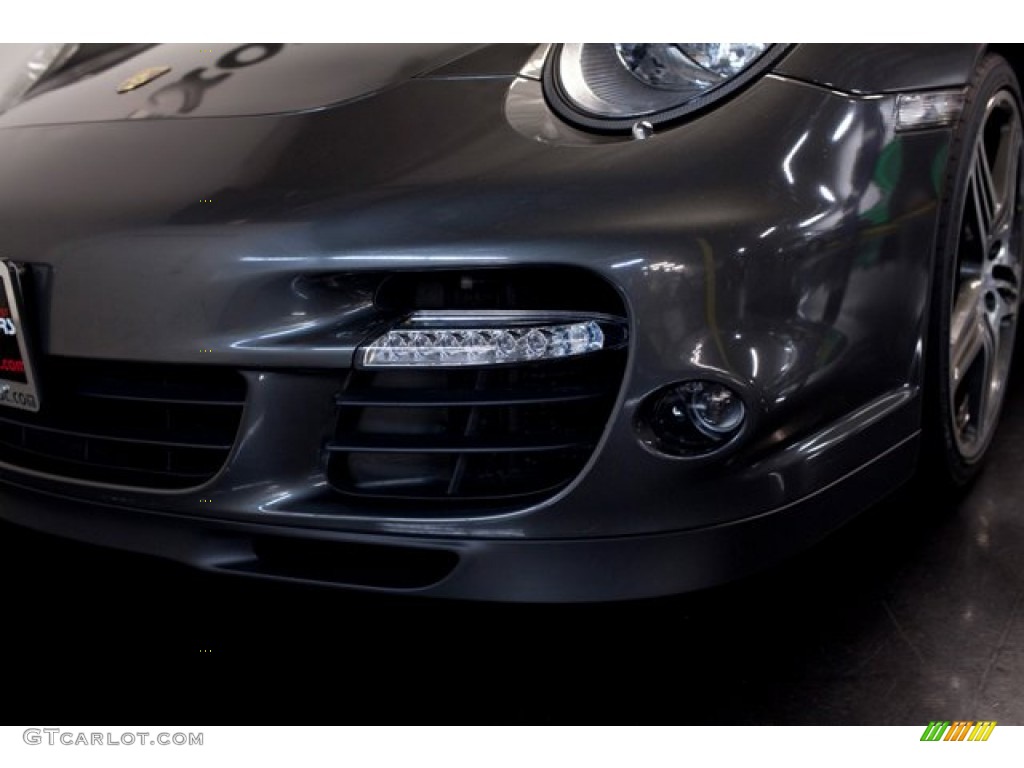 2007 911 Turbo Coupe - Slate Grey Metallic / Black photo #53
