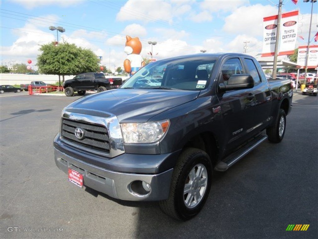 2008 Tundra Double Cab - Slate Gray Metallic / Graphite Gray photo #3