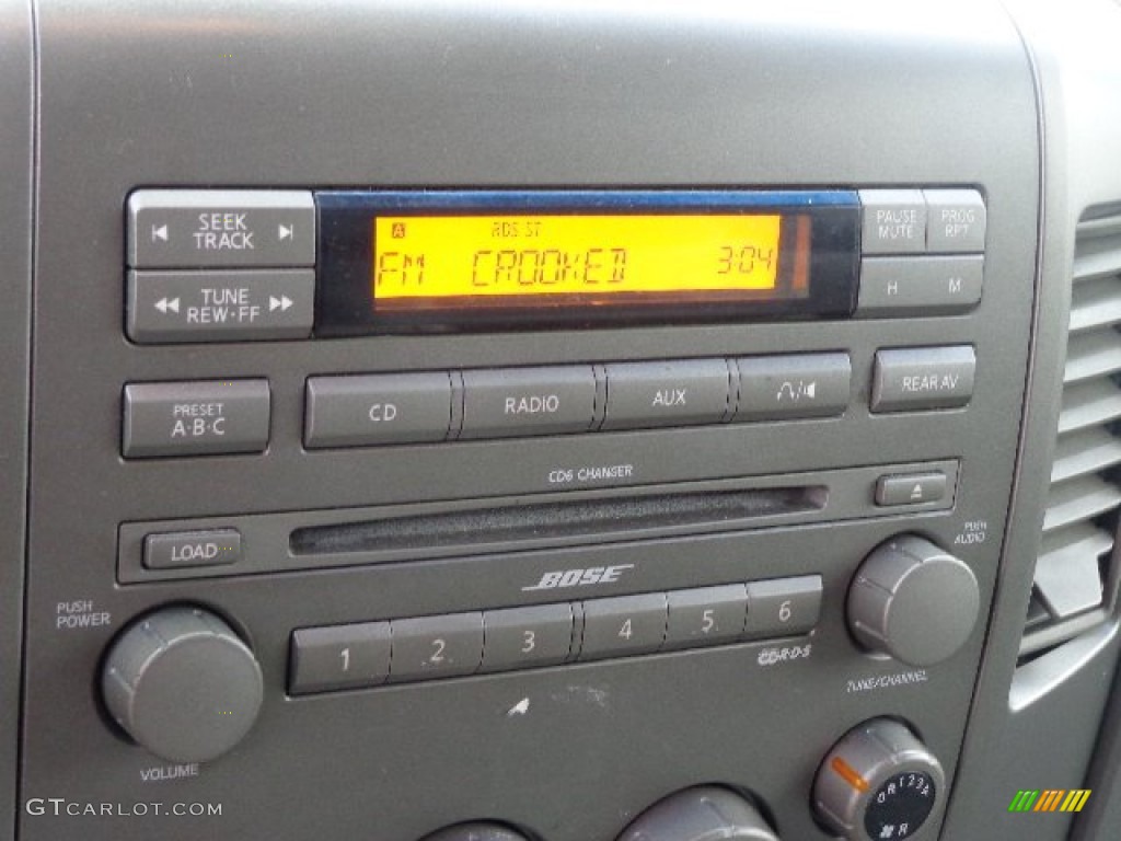 2004 Nissan Armada SE Audio System Photo #86761617