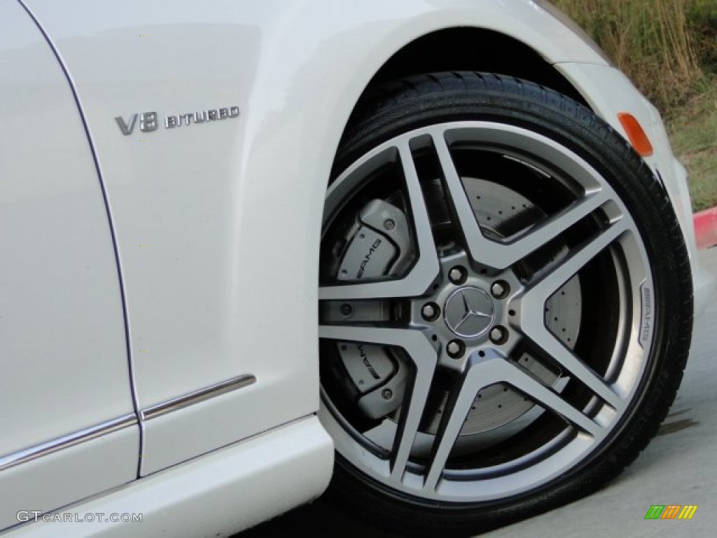 2013 S 63 AMG Sedan - Diamond White Metallic / Cashmere/Savanna photo #8