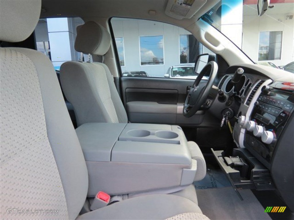 2008 Tundra Double Cab - Slate Gray Metallic / Graphite Gray photo #13