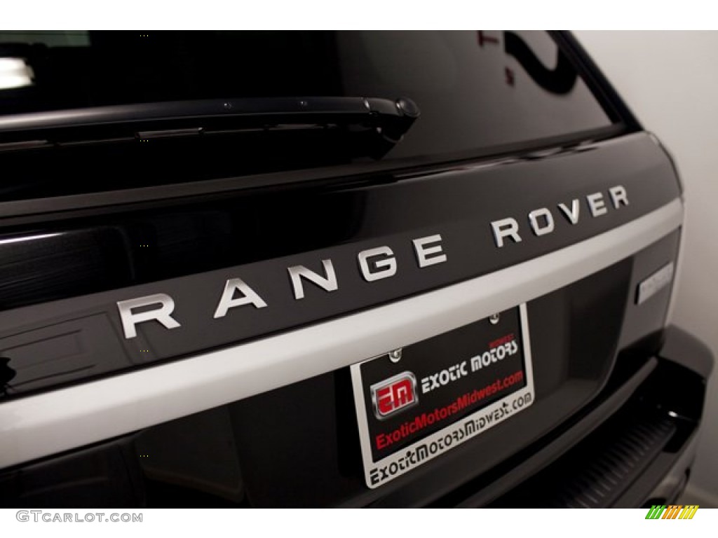 2012 Range Rover Sport Autobiography - Santorini Black Metallic / Autobiography Ebony/Pimento photo #23