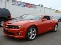 Inferno Orange Metallic - Camaro SS Coupe Photo No. 1