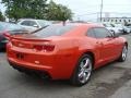 2011 Inferno Orange Metallic Chevrolet Camaro SS Coupe  photo #4