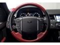 Autobiography Ebony/Pimento Steering Wheel Photo for 2012 Land Rover Range Rover Sport #86762787