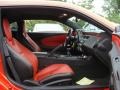 2011 Chevrolet Camaro Inferno Orange/Black Interior Front Seat Photo