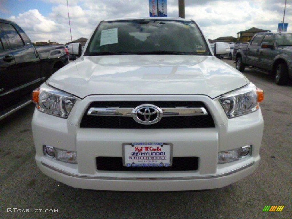 2013 4Runner Limited - Blizzard White Pearl / Black Leather photo #2