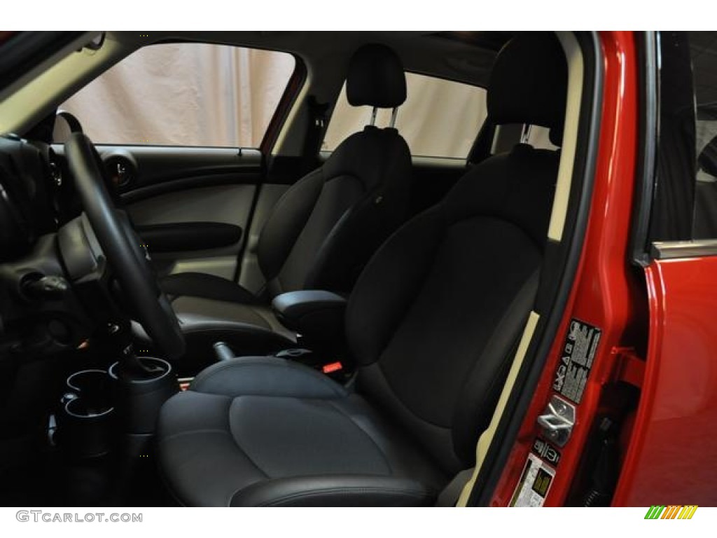 2013 Cooper S Countryman ALL4 AWD - Blazing Red / Carbon Black photo #24