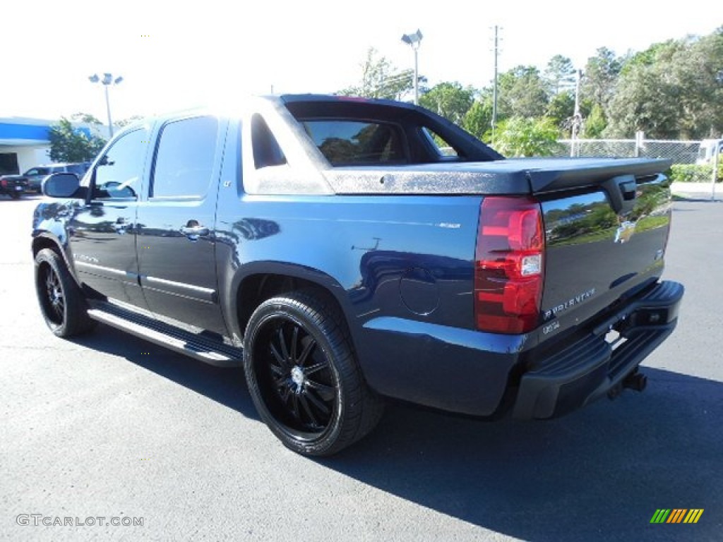 2007 Avalanche LT - Dark Blue Metallic / Ebony photo #3