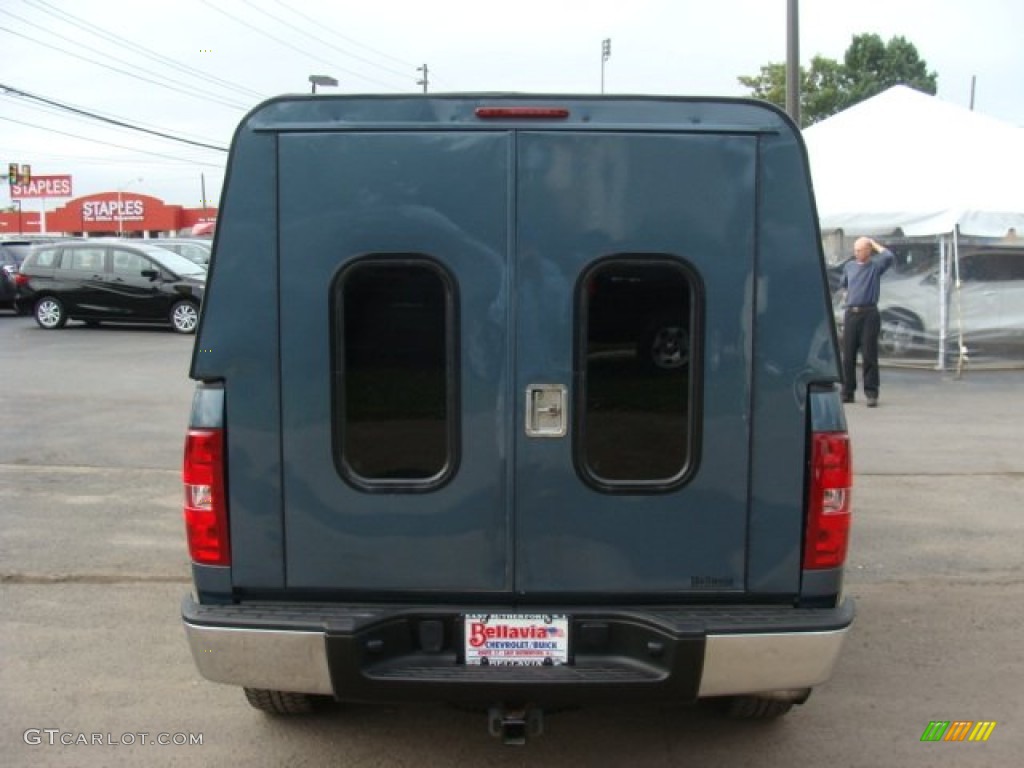 2010 Silverado 1500 LT Extended Cab 4x4 - Blue Granite Metallic / Light Titanium/Ebony photo #5