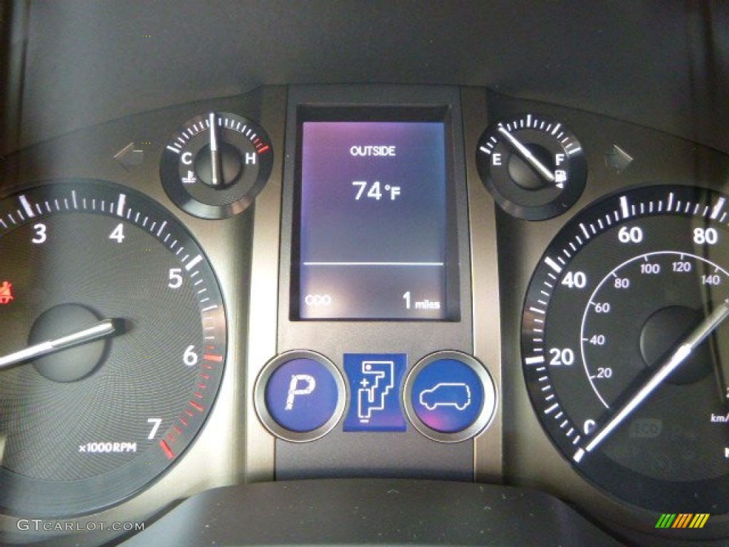 2014 Lexus GX 460 Gauges Photo #86763549