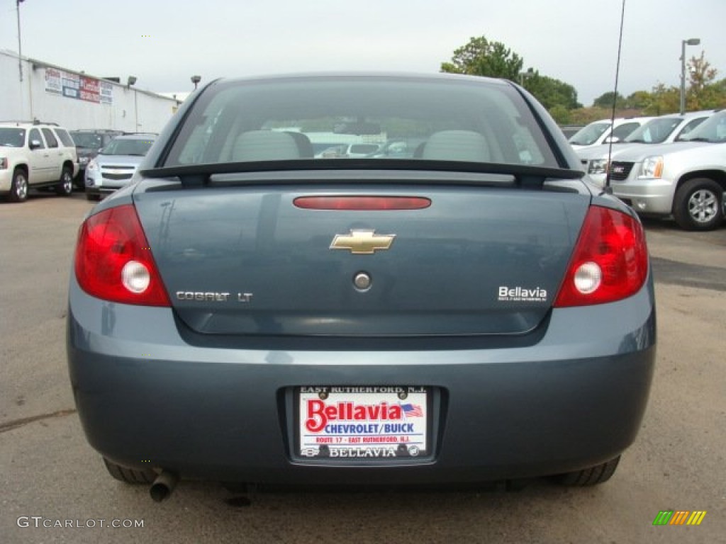 2007 Cobalt LT Sedan - Blue Granite Metallic / Gray photo #5