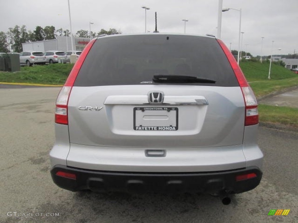 2009 CR-V EX-L 4WD - Alabaster Silver Metallic / Black photo #3