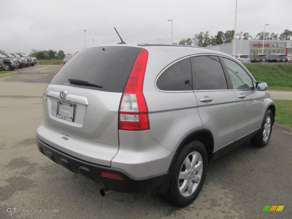 2009 CR-V EX-L 4WD - Alabaster Silver Metallic / Black photo #18