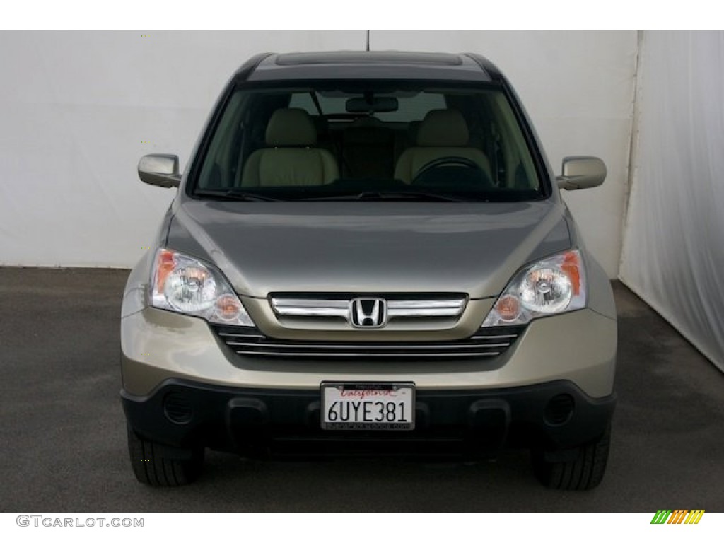 2007 CR-V EX-L - Borrego Beige Metallic / Ivory photo #8