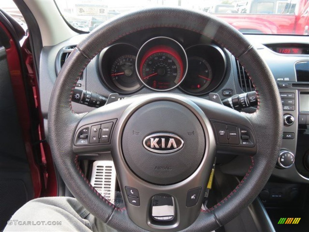 2012 Kia Forte SX Steering Wheel Photos