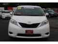 2011 Super White Toyota Sienna LE  photo #2