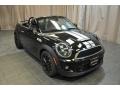 2014 Midnight Black Metallic Mini Cooper S Roadster  photo #4