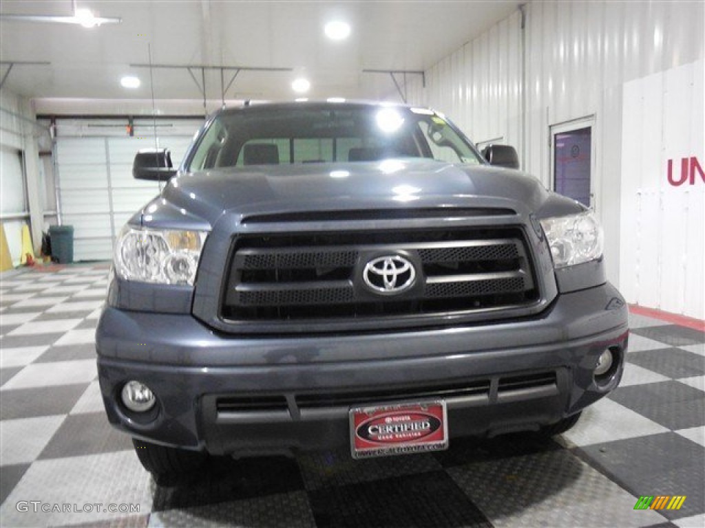 2010 Tundra SR5 Double Cab - Slate Gray Metallic / Graphite Gray photo #2