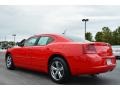 2008 Inferno Red Crystal Pearl Dodge Charger R/T  photo #27
