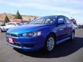 2012 Octane Blue Pearl Mitsubishi Lancer SE AWD  photo #3