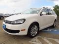 Pure White - Jetta TDI SportWagen Photo No. 3