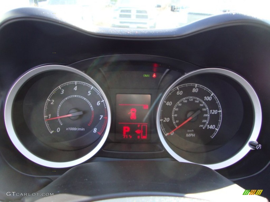 2012 Mitsubishi Lancer SE AWD Gauges Photos