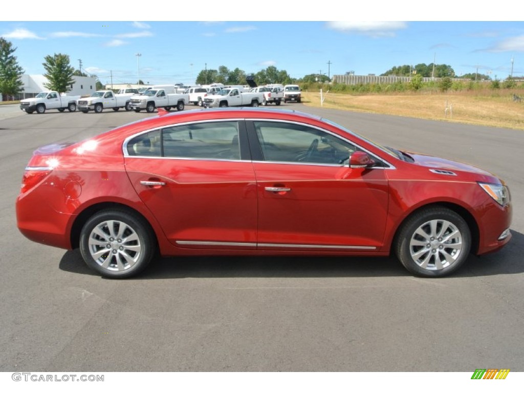 Crystal Red Tintcoat 2014 Buick LaCrosse Leather Exterior Photo #86770524