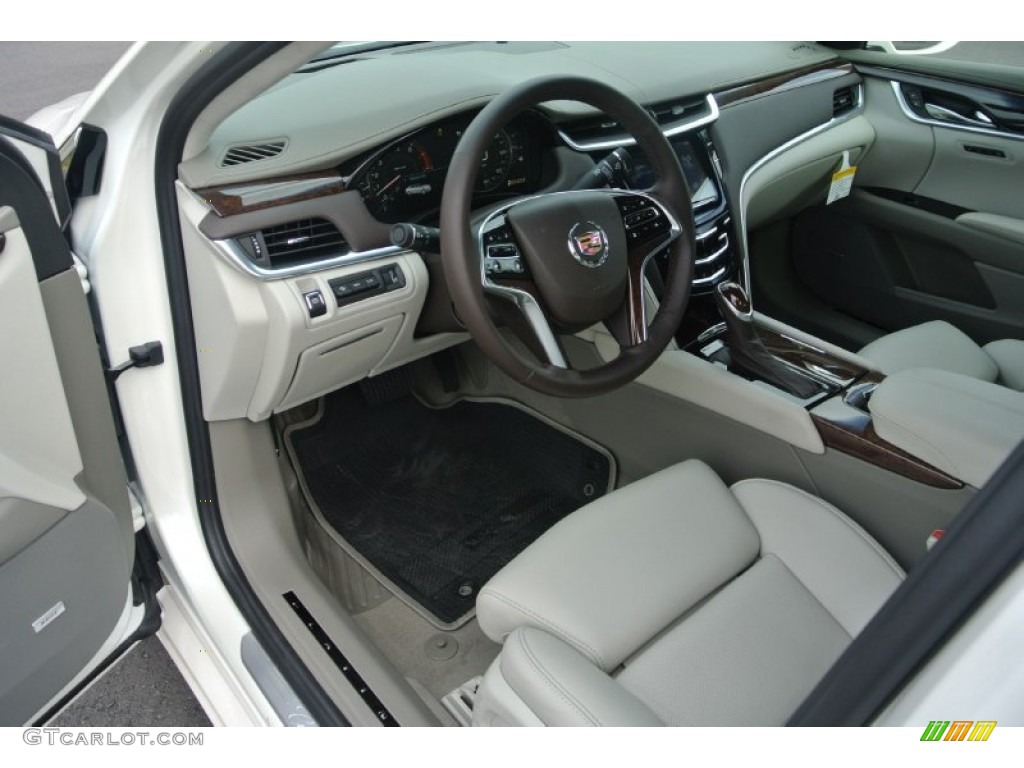 Platinum Very Light Platinum/Dark Urban/Cocoa Opus Full Leather Interior 2014 Cadillac XTS Platinum FWD Photo #86771250