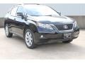 Obsidian Black 2012 Lexus RX 350