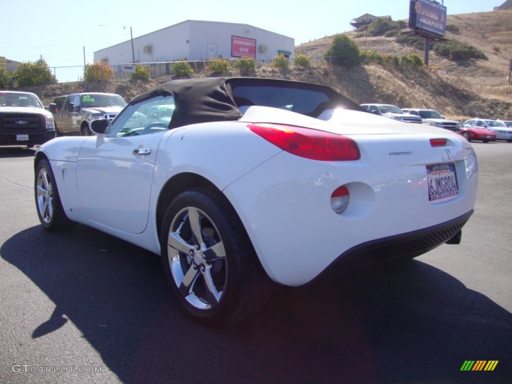 2007 Solstice Roadster - Pure White / Steel/Sand photo #5