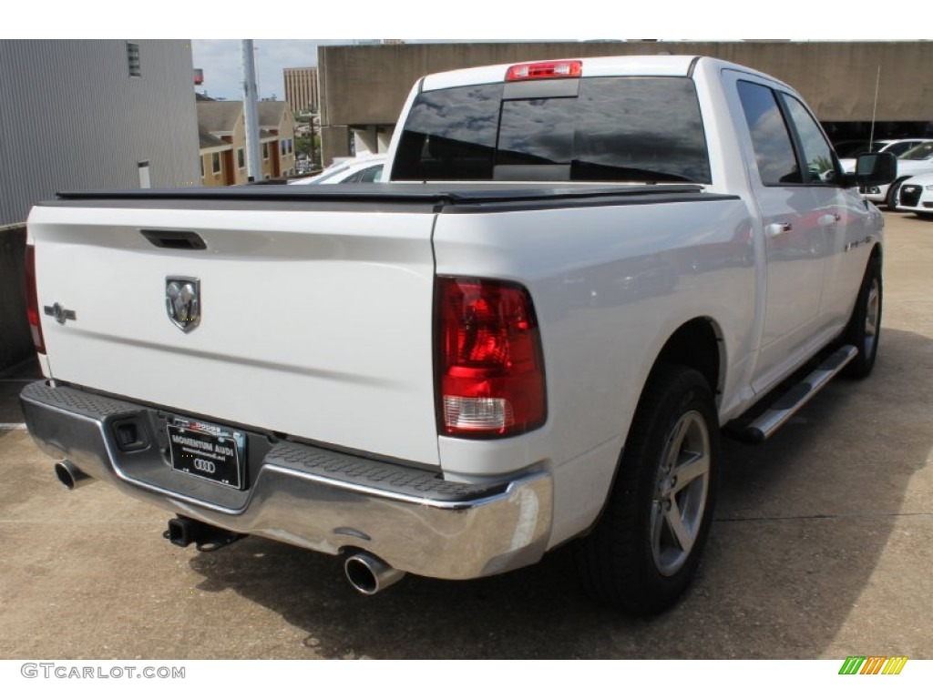 2012 Ram 1500 Lone Star Crew Cab - Bright White / Dark Slate Gray/Medium Graystone photo #9