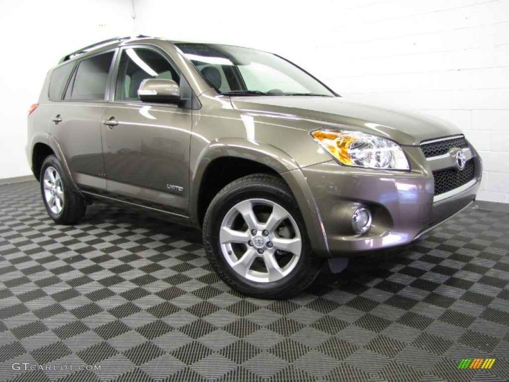 2010 RAV4 Limited 4WD - Pyrite Metallic / Ash Gray photo #1