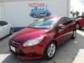 Ruby Red - Focus SE Hatchback Photo No. 1