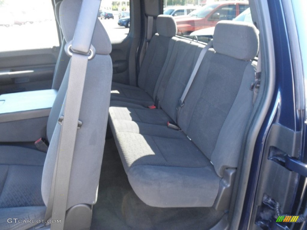 2008 Silverado 1500 LT Extended Cab - Dark Blue Metallic / Ebony photo #15