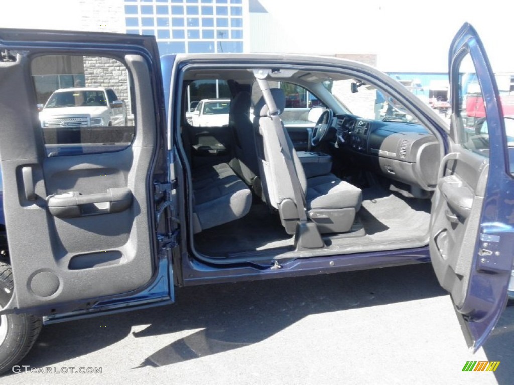 2008 Silverado 1500 LT Extended Cab - Dark Blue Metallic / Ebony photo #20