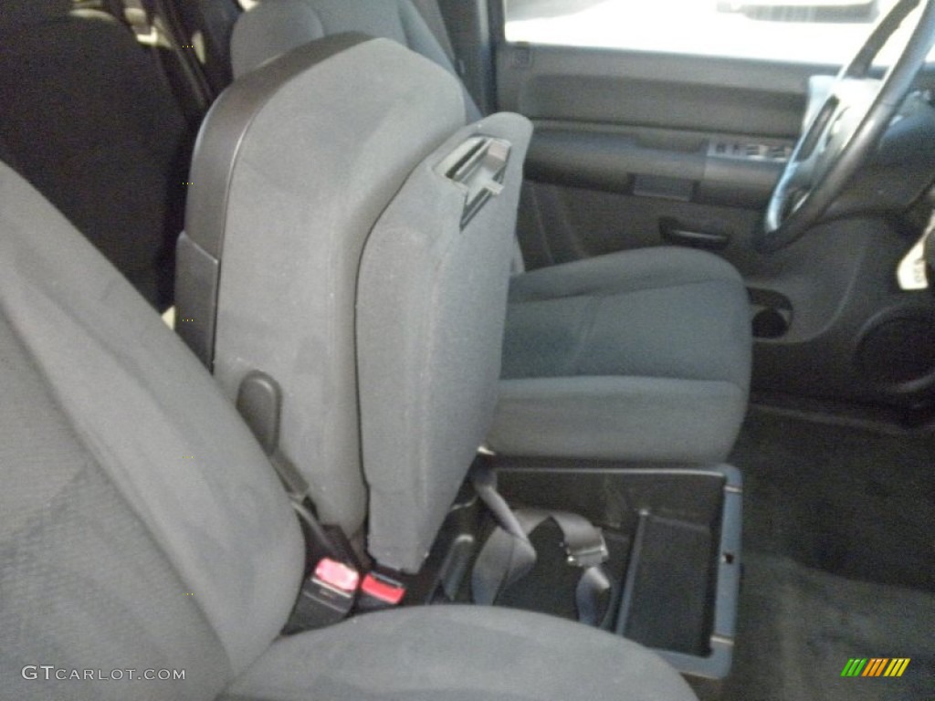 2008 Silverado 1500 LT Extended Cab - Dark Blue Metallic / Ebony photo #22