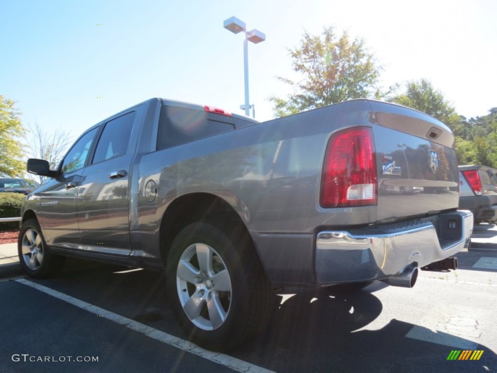 2012 Ram 1500 Big Horn Crew Cab - Mineral Gray Metallic / Dark Slate Gray/Medium Graystone photo #2