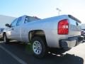 2011 Sheer Silver Metallic Chevrolet Silverado 1500 Extended Cab  photo #2