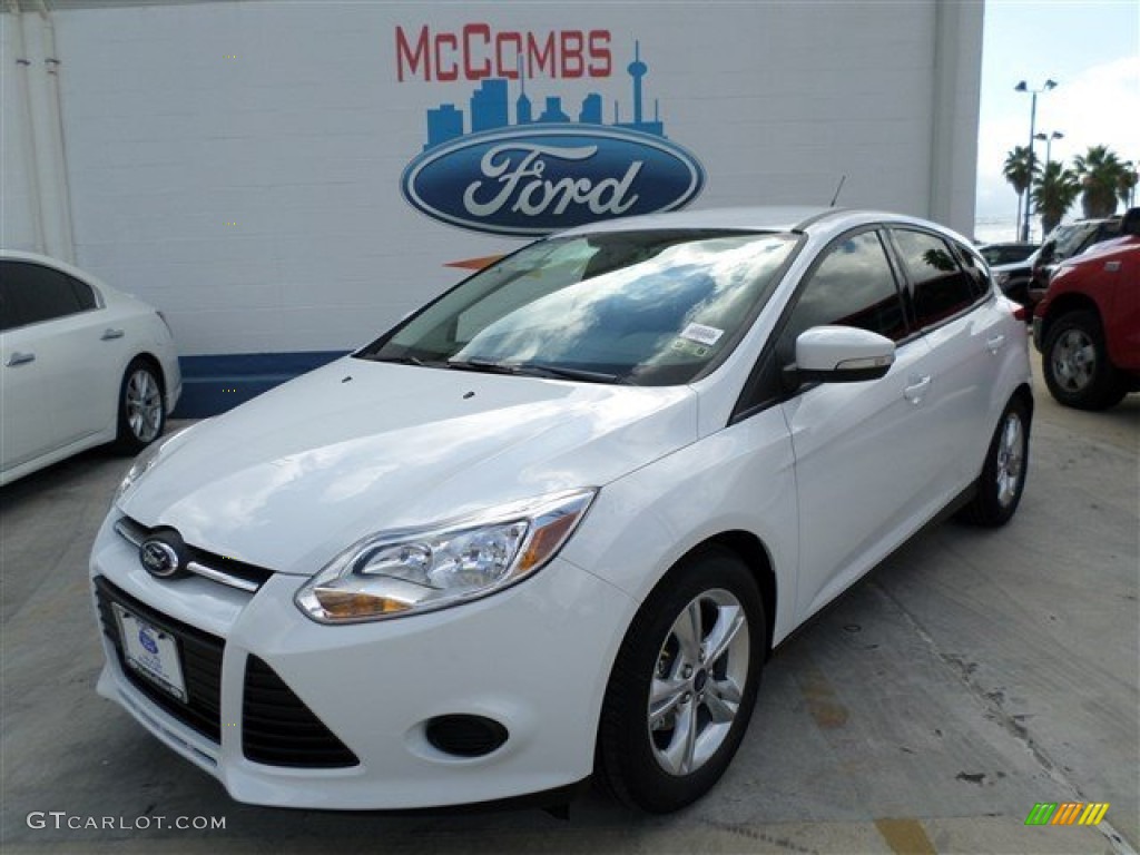 Oxford White Ford Focus