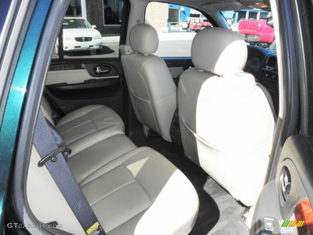 2005 Envoy SLT 4x4 - Emerald Jewel Green Metallic / Light Tan/Ebony photo #32