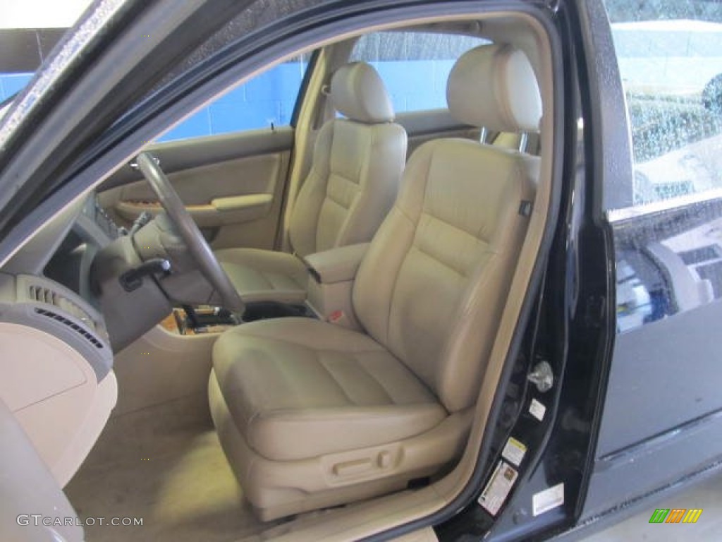 2004 Accord EX-L Sedan - Nighthawk Black Pearl / Ivory photo #9