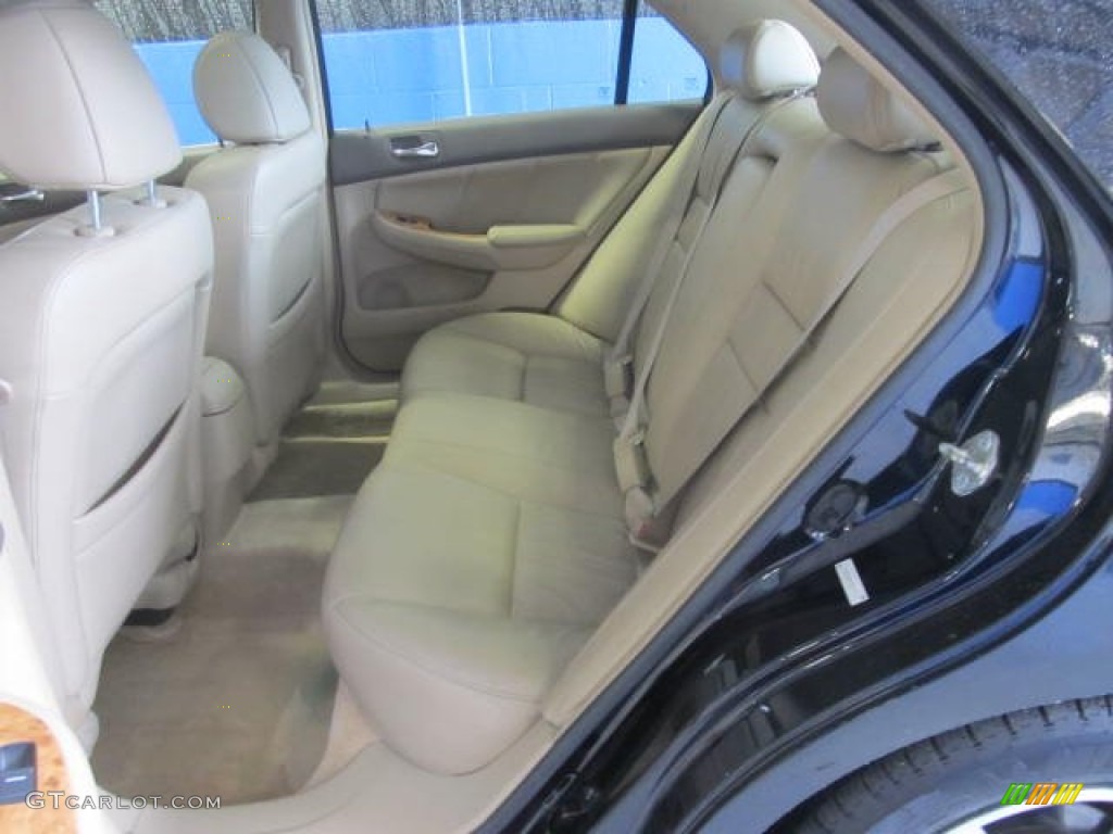 2004 Accord EX-L Sedan - Nighthawk Black Pearl / Ivory photo #10
