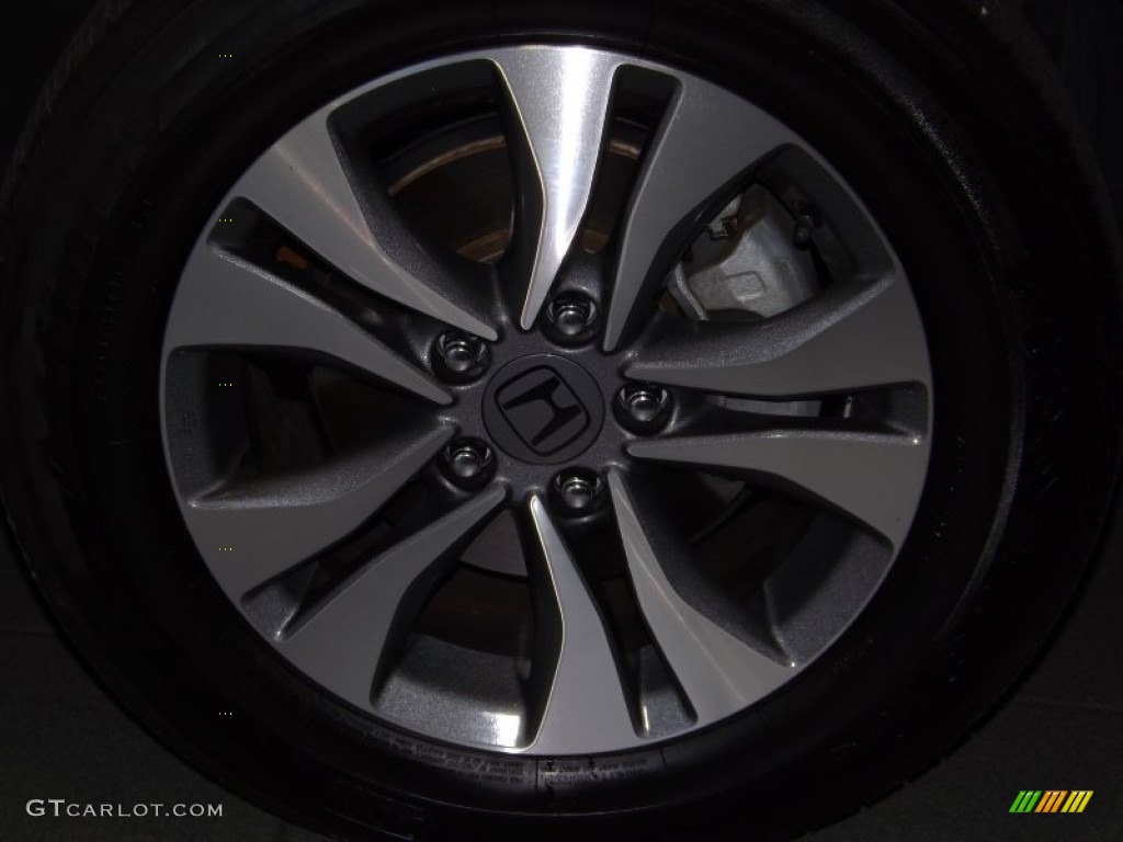 2013 Accord LX Sedan - Crystal Black Pearl / Black photo #3