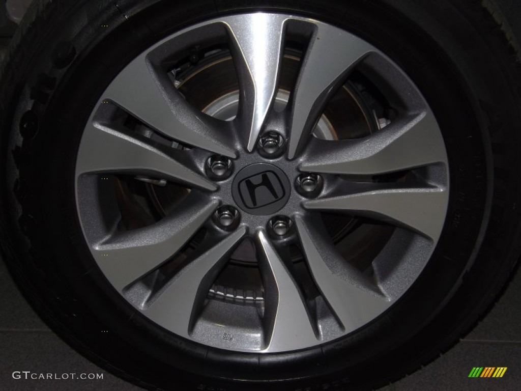 2013 Accord LX Sedan - Crystal Black Pearl / Black photo #4