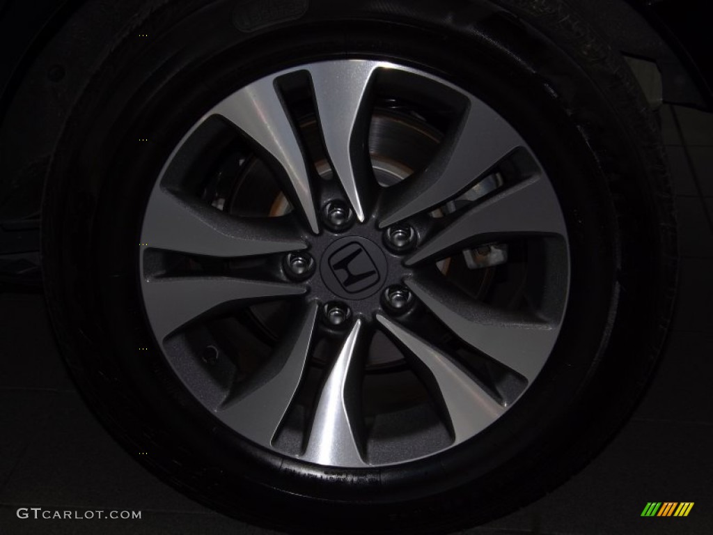 2013 Accord LX Sedan - Crystal Black Pearl / Black photo #8