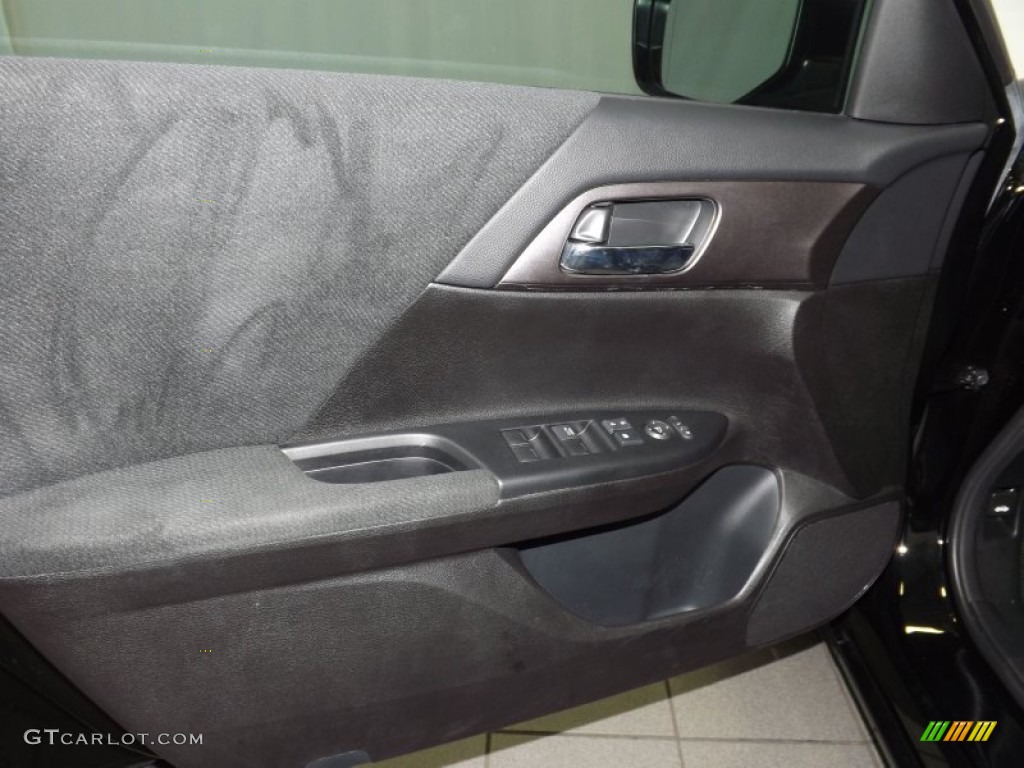 2013 Accord LX Sedan - Crystal Black Pearl / Black photo #12